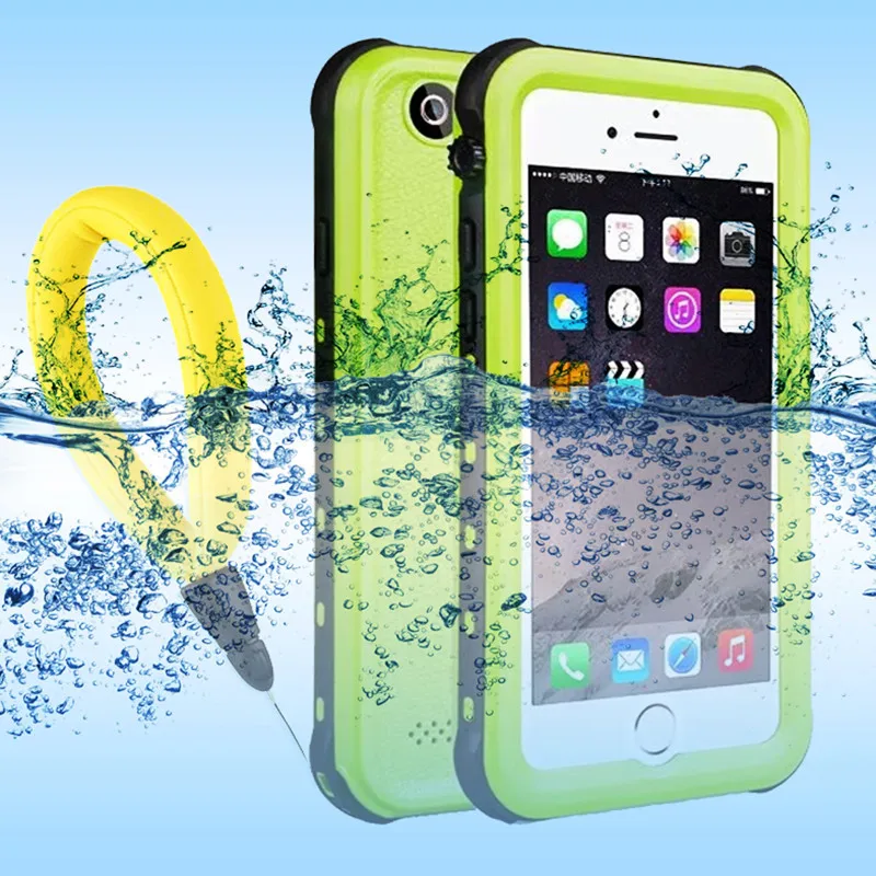 

IP68 Real Waterproof Case For iPhone 6s Plus SE 5S Underwater Diving Full Protection PC TPU Cover For iPhone 7 8 Plus Armor Capa