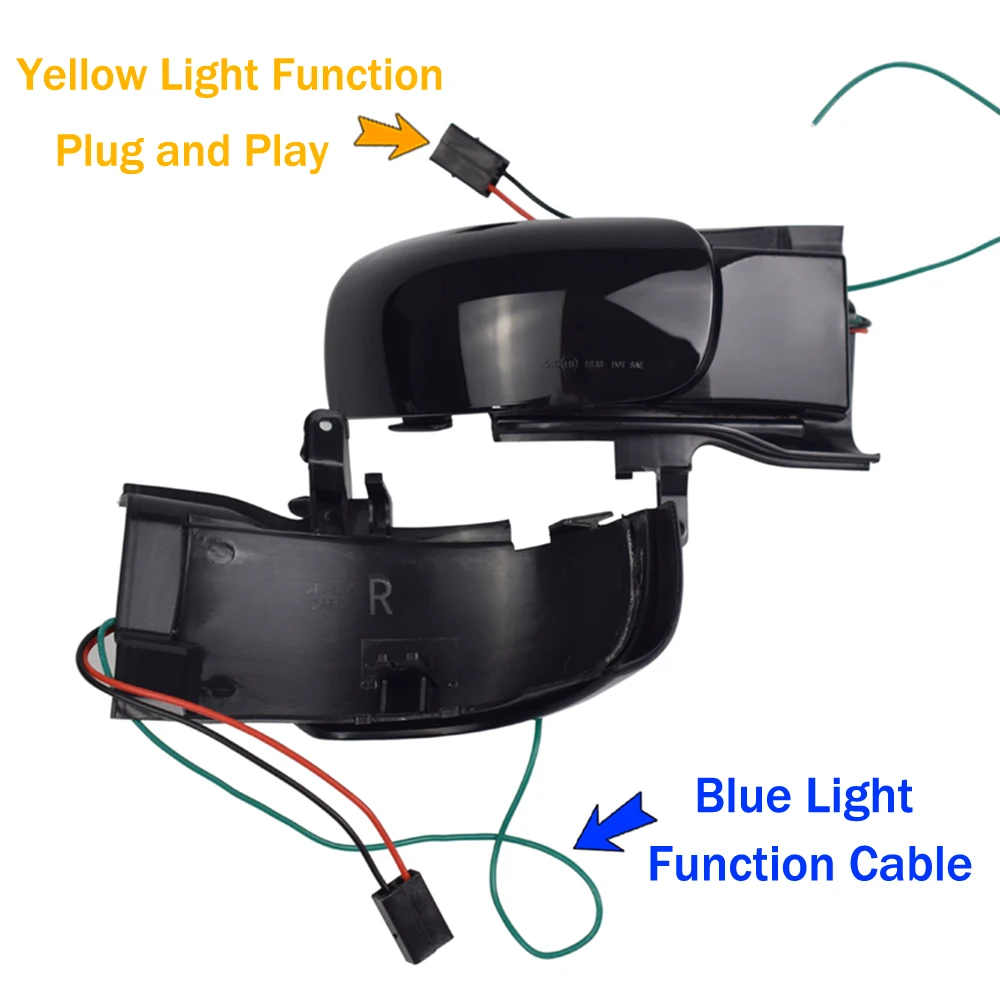 2x For VW Touran 1T1 1T2 2003 2004 2005 2006 2007 2009 Dynamic Blinker LED Turn Signal Light Side Lamp arrow mirror indicator | Автомобили