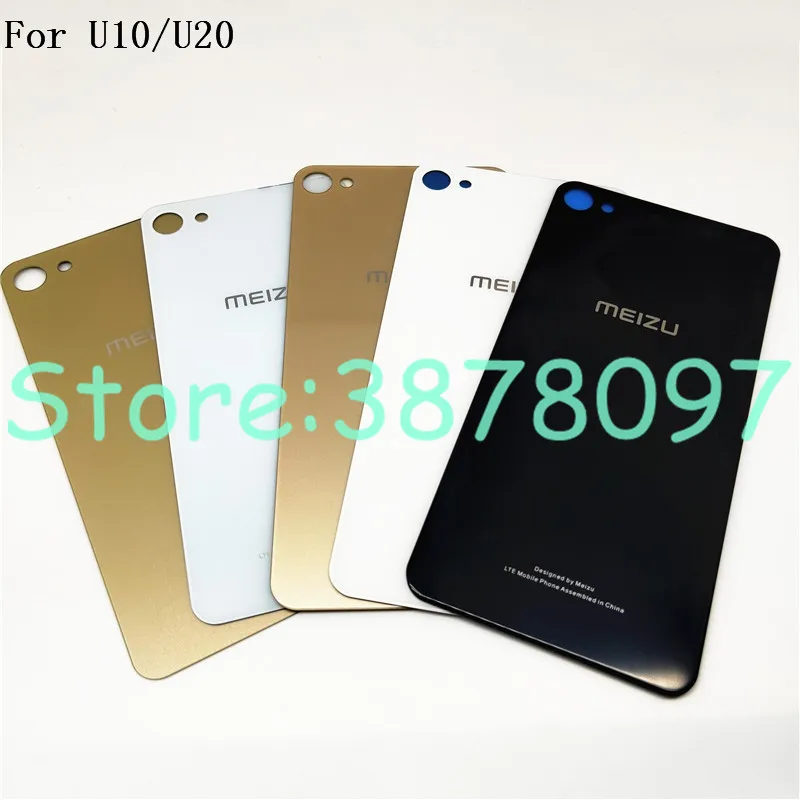 Новый оригинальный 3D стеклянный задний корпус для MEIZU U10 U20 задняя крышка чехол