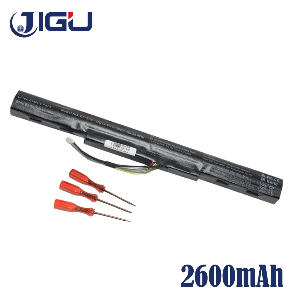 Аккумулятор для ноутбука JIGU AS16A5K ACER Aspire E 15 E5 774 774G 575 575T 575TG 575G|laptop battery|battery for acerbattery
