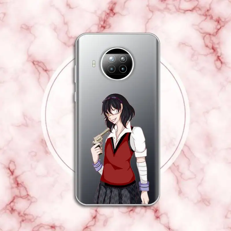 

Kakegurui Japan anime Phone Case Transparent for Xiaomi Redmi note 10 t 8 9 pro lite 11