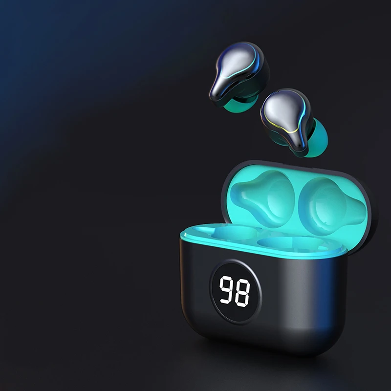 Беспроводные Bluetooth наушники DaoLXI мини вкладыши с шумоподавлением спортивные
