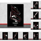 Плакаты и принты на холсте 24H Le Mans Circuit, Le Mans-Франция Дорожная Карта плакаты, Castellet-Франция Дорожная карта Плакат