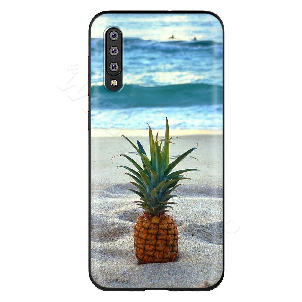 2 Webbedepp вкусные фрукта ананаса чехол для samsung Galaxy S7 S8 S9 S10 Edge Plus Note 10 8 9 A10 A20 A30 A40 A50 A60 A70 - Цвет: 2