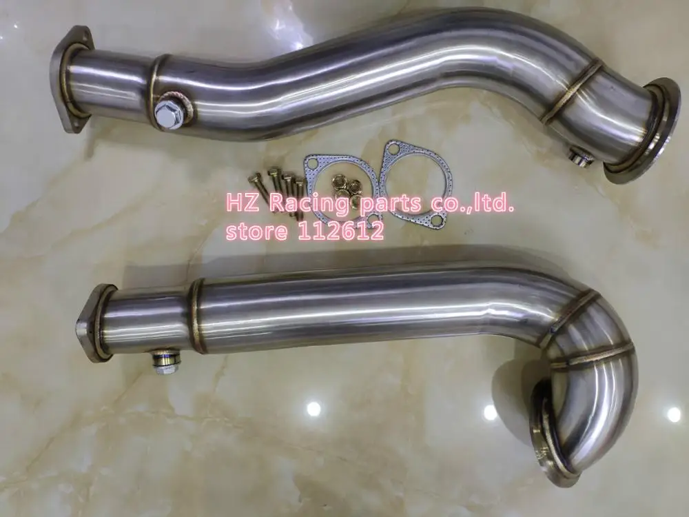 Выхлопная труба для N54 Engine 5 Series Downpipe E60 535i 3 0 '⟊tless выхлопная 2008-2010 | Автомобили