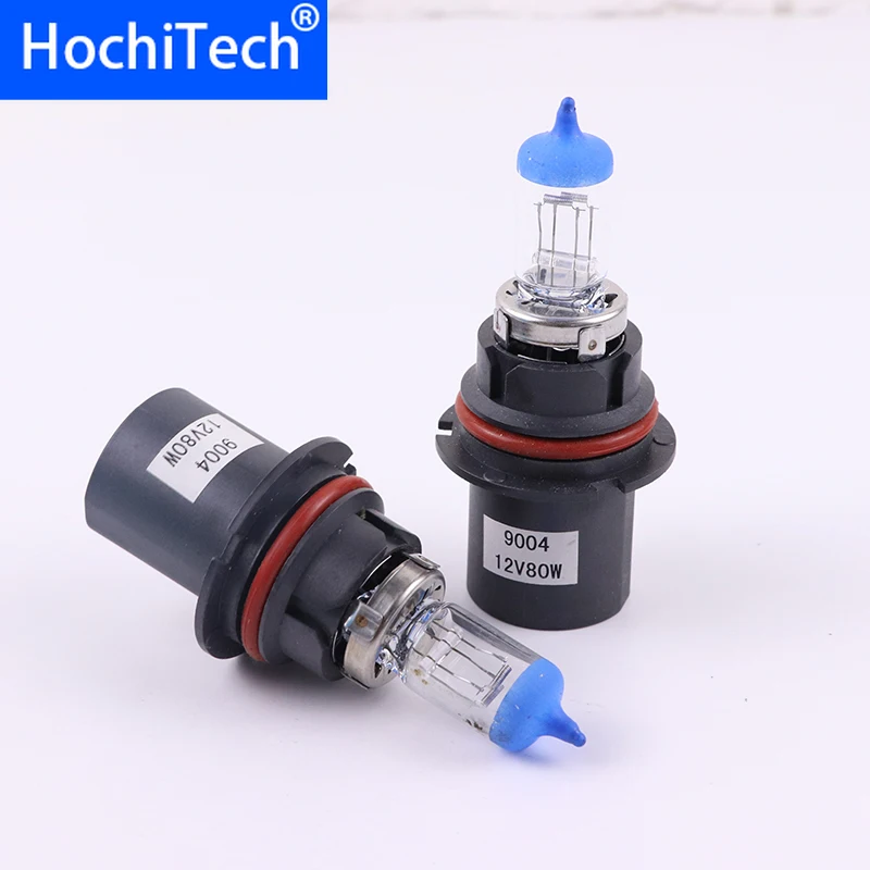 Высокое качество 9004/HB1 Hi/Lo светильник галогенная лампа 4500K 12V 80W 3000Lm ксеноновая