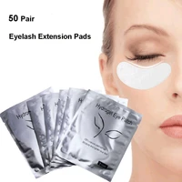 50 pair gel eyepads for eyelash extension eye tips patches sticker grafted protector under eye pads lash extension supplies
