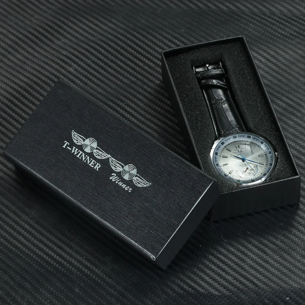 WINNER классические спортивные часы для мужчин автоматические механические