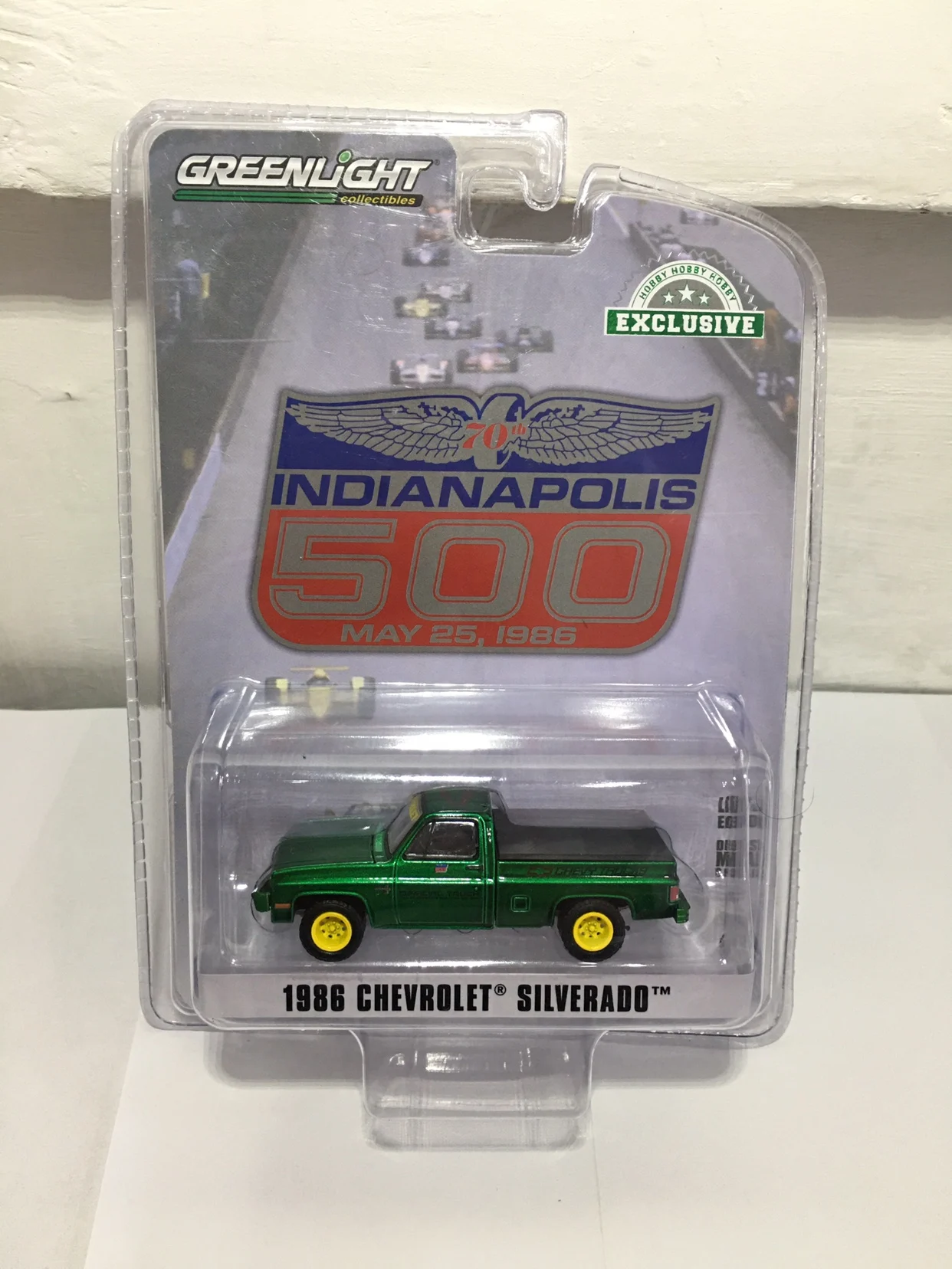 

Коллекция greenlight 1/64 1986 Chevrolet Silverado, металлические Литые модели автомобилей, игрушки