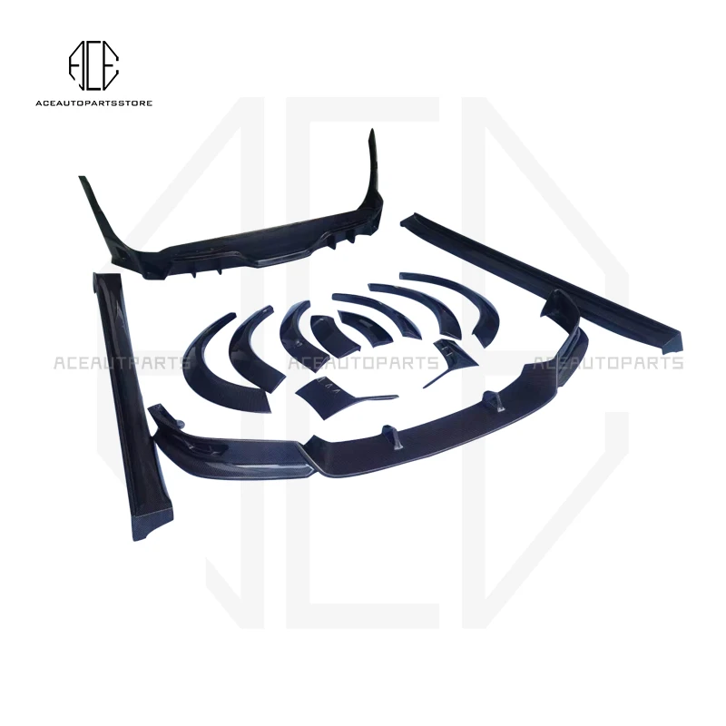 Аксессуары для Tesla Model X модифицированные широкоугольные детали из углеродного