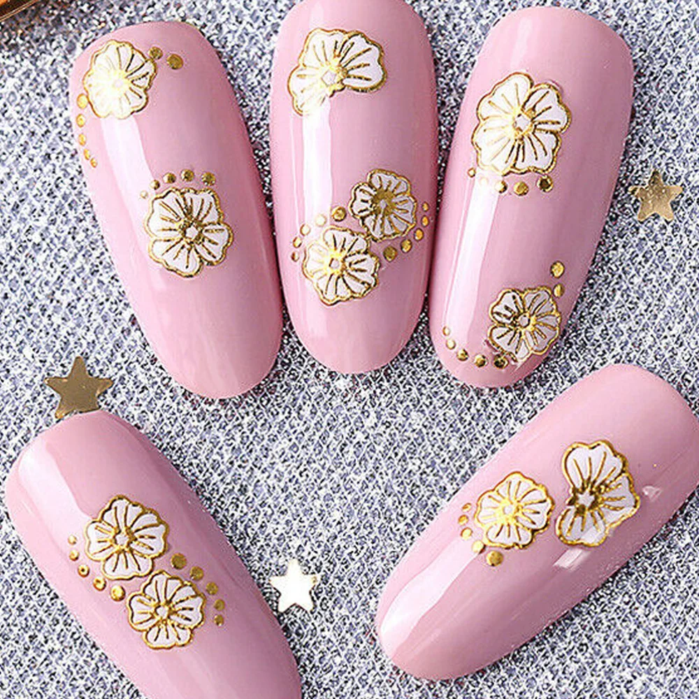 Наклейки для ногтей 3D наклейки полировальные украшения женщин 1 шт.