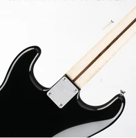 21 Frets Electric Guitar 6 Strings Basswood Solid Body Maple Neck with Pickup Guitar Parts  Accessories EGT01