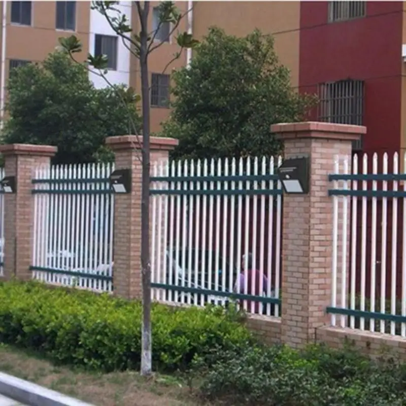 1 4 шт. светодиодный светильник на солнечной энергии с пассивным ИК датчиком