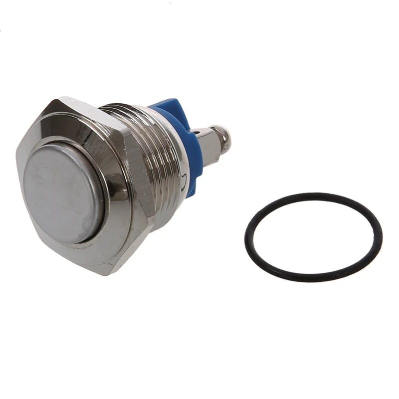 Normally Open NO N/O 16mm Metal Momentary Round Push Button Switch AC 250V 3A | Обустройство дома