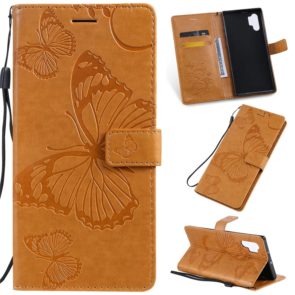 Leather Wallet Case For Samsung Galaxy Note 10 10+ 5G M30 M20 A70 A50 A30 A80 S10 Card Cover A3 A5 J3 J5 J7 2016 2017 J530 | Мобильные
