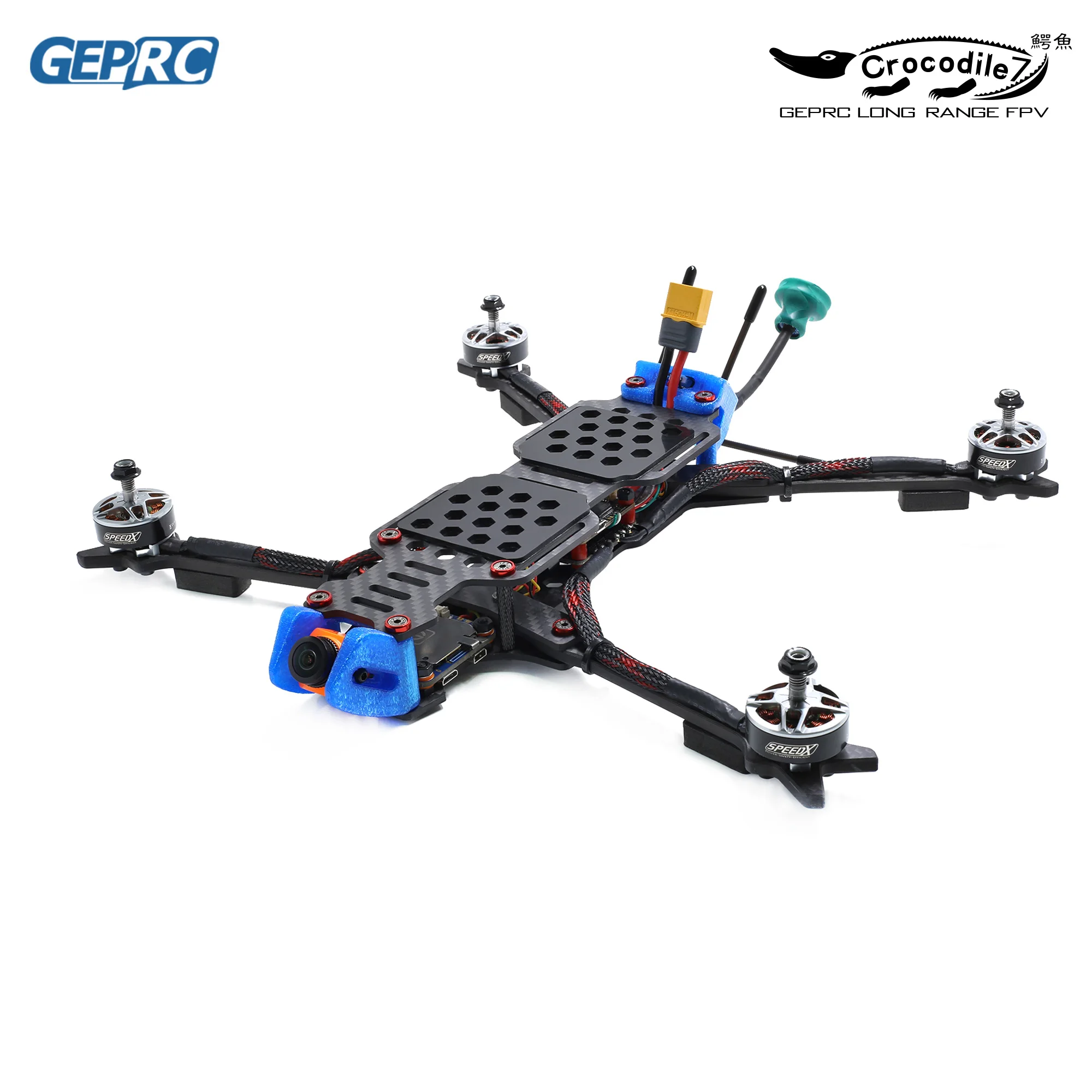 GEPRC Крокодил 7 GEP LC7 1080P дюймовые Дроны с HD 4K камерой SPAN PRO F4 BL32 50A башня Runcam