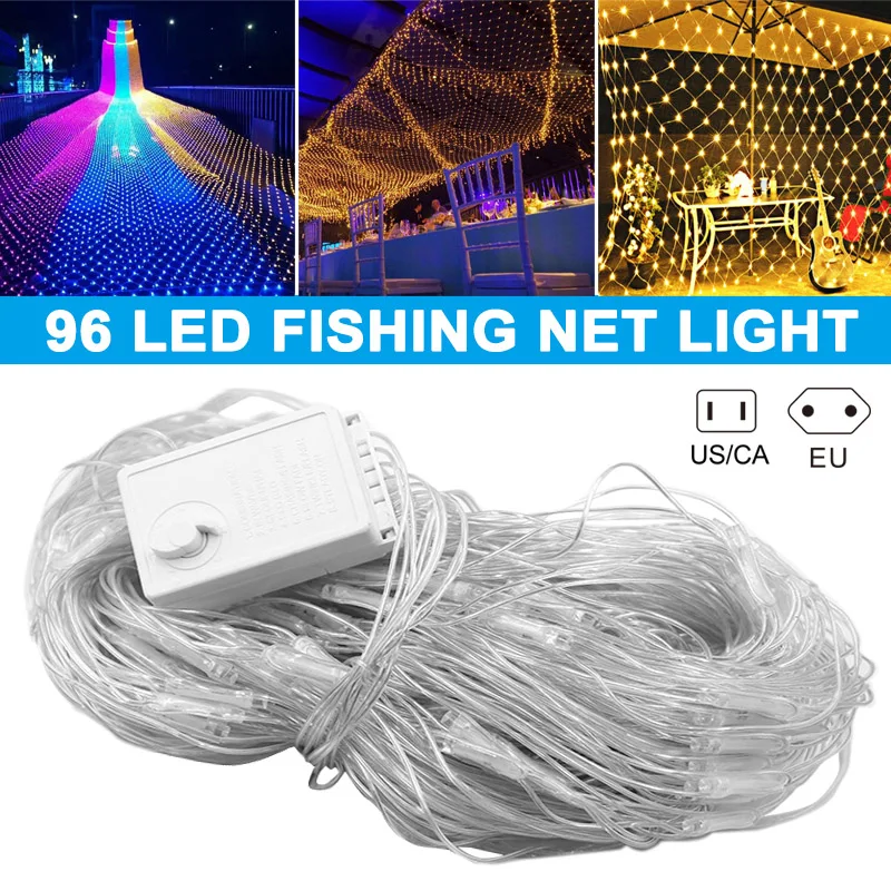 

LED Stringlight Net Mesh Fairy Lights for Festival Wedding Christmas Party Decoration PI669