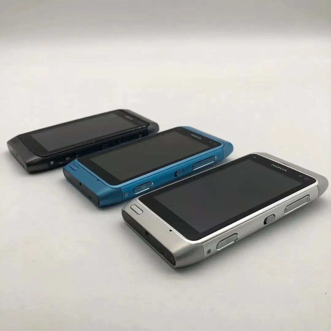 Nokia N8 Восстановленный Оригинальный мобильный телефон 3G WIFI GPS камера 12 Мп