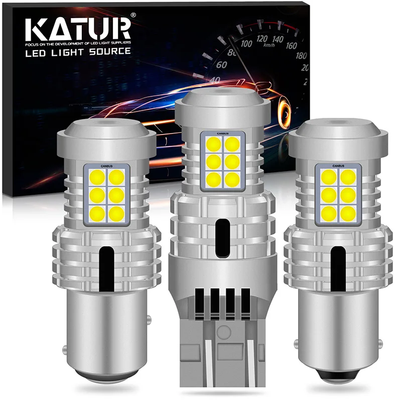 2 шт. 2400Lm 1156 BA15S P21W BAU15S PY21W T20 W21W 7440 7443 1157 BAY15D 3157 светодиодный указатель поворота CAN
