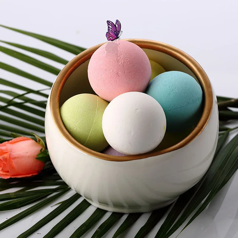 1 шт. 20 г маленькая бомба для ванны снятие стресса тела с пузырьковым шариком