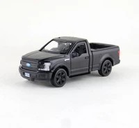 136 high simulation ford f150 pickup car modelalloy pull back car modelgift toys for childrenfree shipping