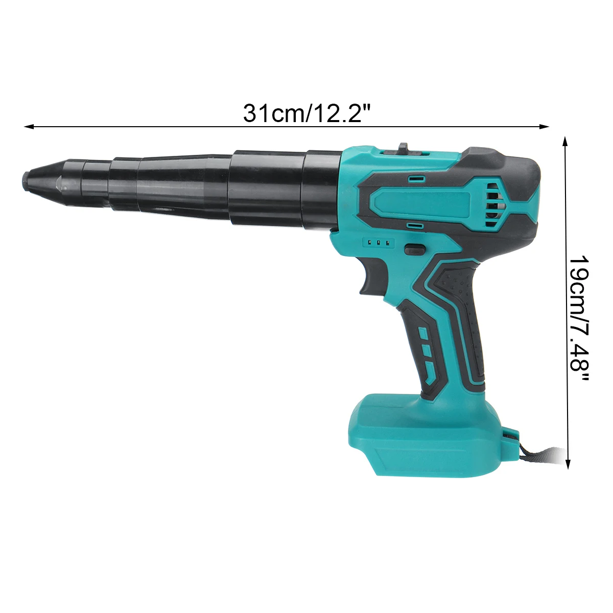

Electric Cordless Rivet Gun 3.2mm-4.8mm Portable Electric Blind Riveter Screwdriver Rvet Nut Rechargeable For 18V Makita Battery