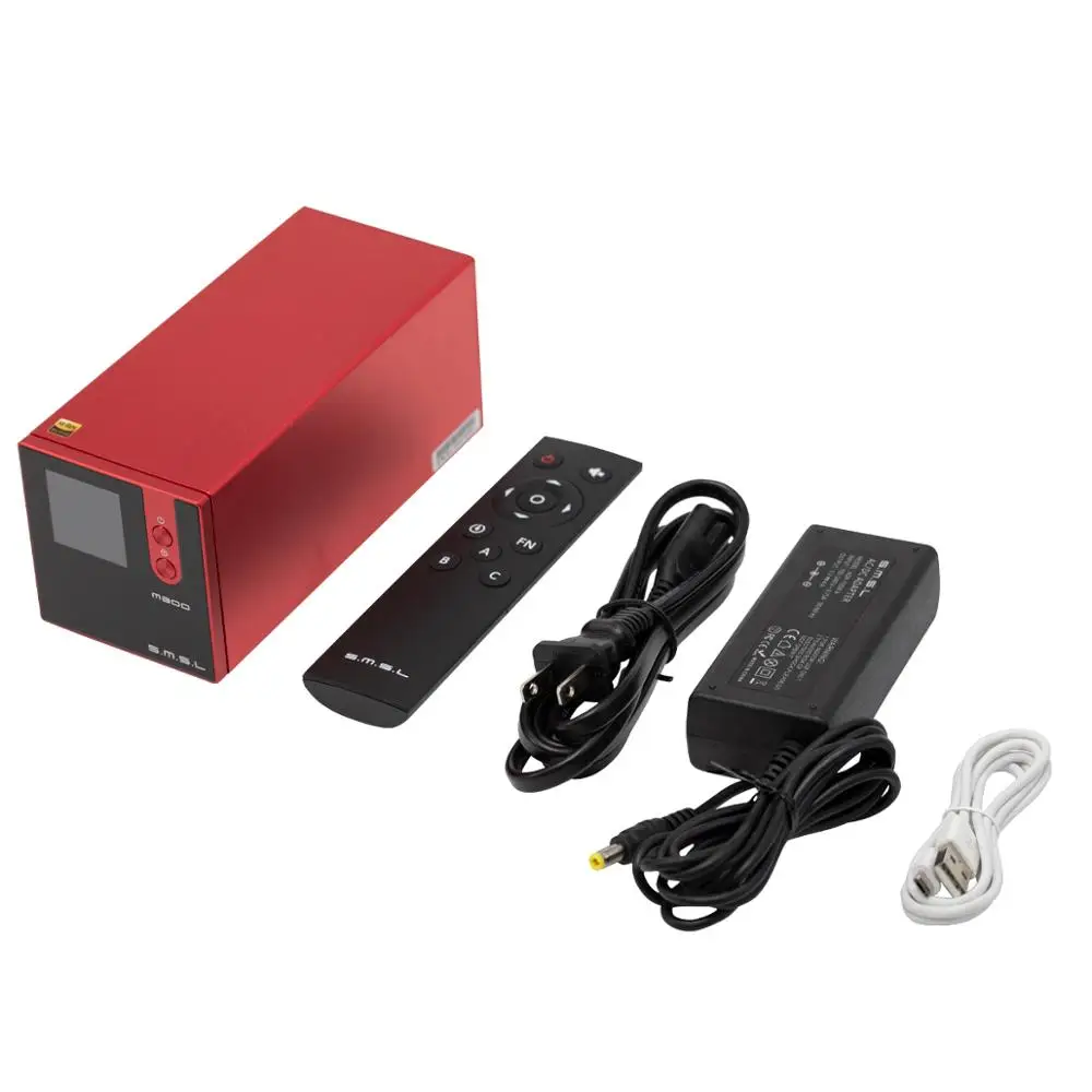 Новая версия SMSL M300 MKII HiFi аудио DAC красный AK4497 Native DSD512 оптический/коаксиальный/USB