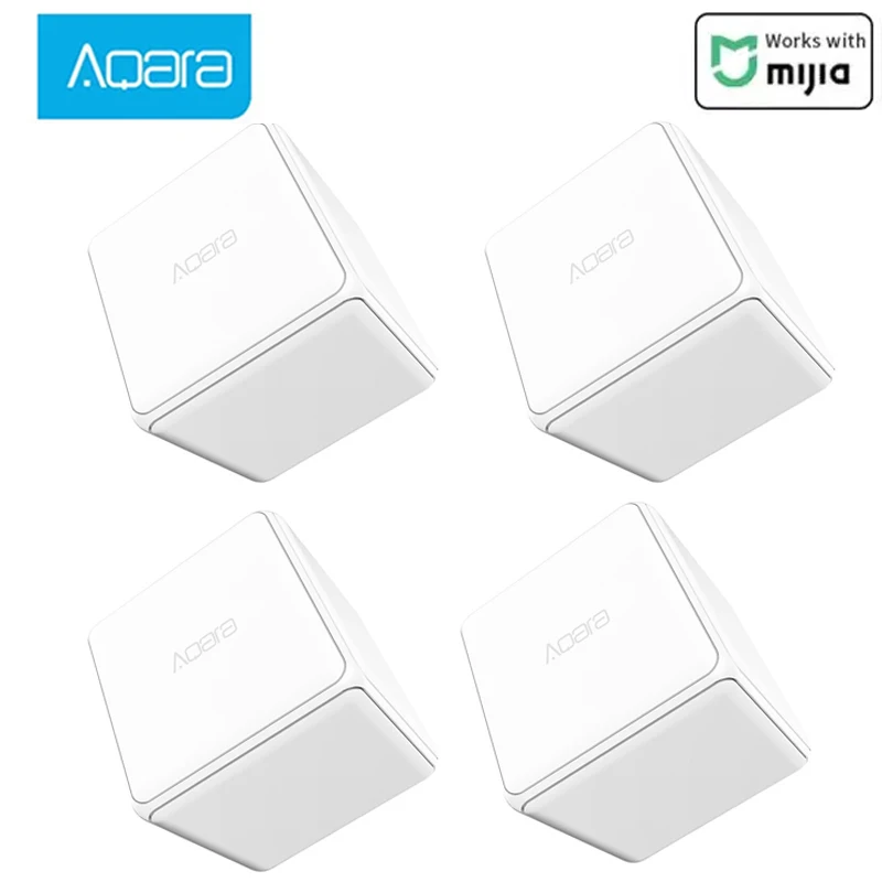 Новый контроллер магического Куба Aqara версия Zigbee управляемая шестью действиями
