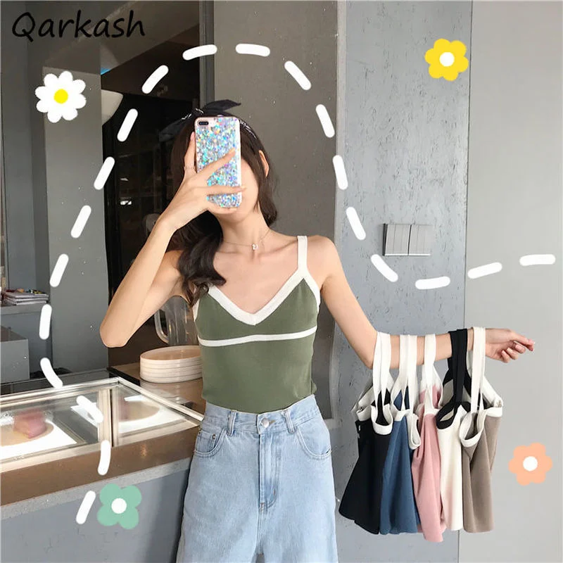 

Топ женский укороченный составного кроя, пикантный Универсальный уличный модный топ с V-образным вырезом, в стиле ретро, для колледжа, на лет...