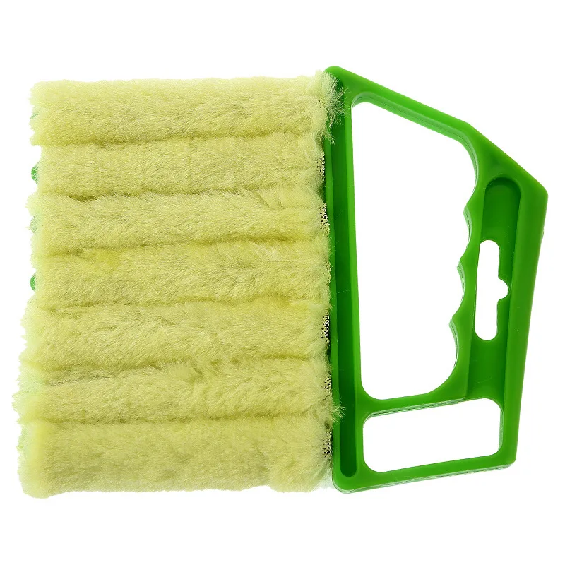

New Washable Window Cleaner Brush Microfiber Dust Cleaner Brush Window Groove Dust Venetian Air Conditioner Cleaning Tool