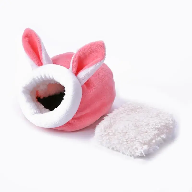 

Pet Mouse Guinea Pig Bed Pet Sleeping House Warm Hamster Puppy Kitten Home Beds Soft Nest Bed Mini Animals Sleeping Bed