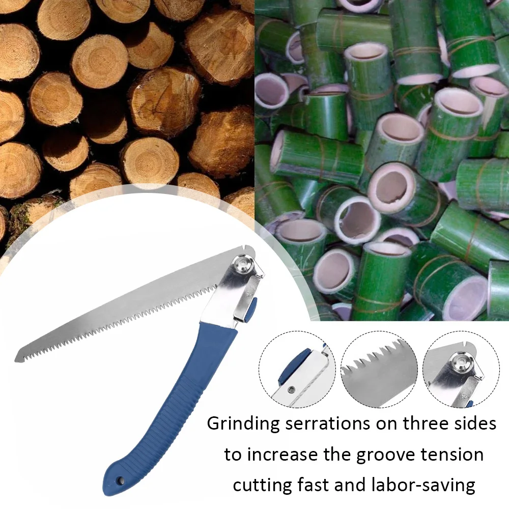 Складная ручная пила 10 дюймовый сверхдлинный ручной пильный диск с блокировкой