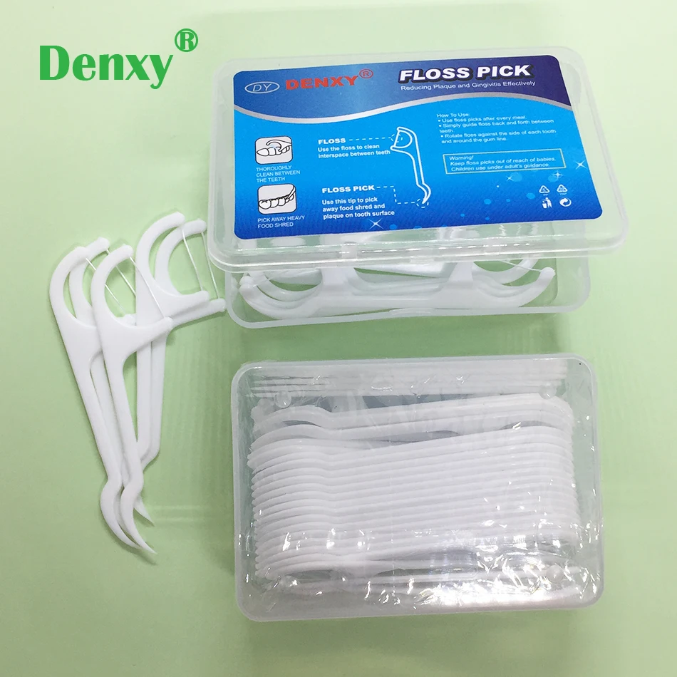 Зубная нить Denxy 5 коробок зубная зубочистка зубов палочка уход за полостью рта