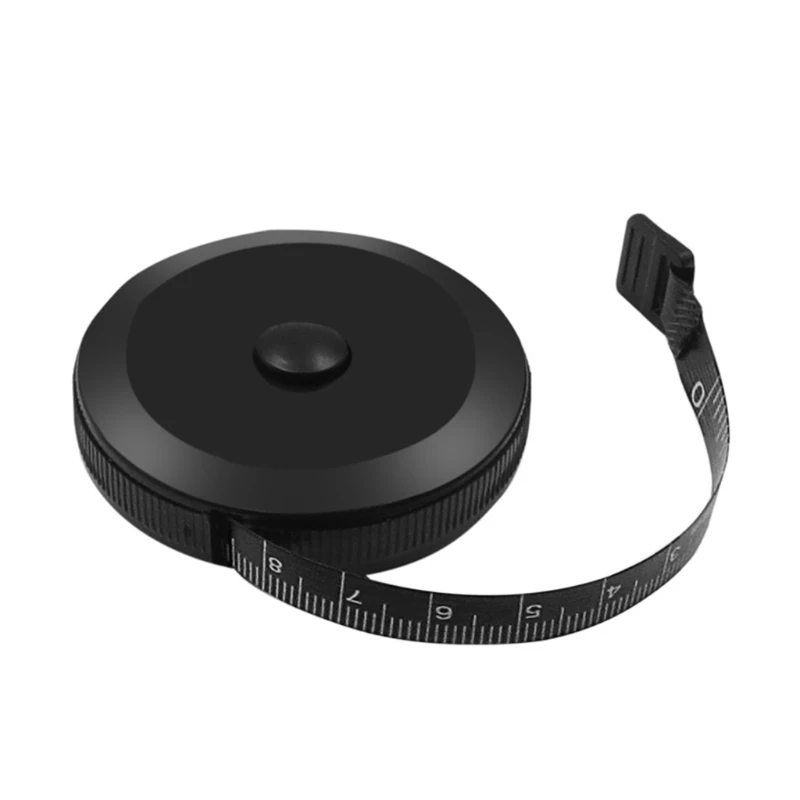 

Tape Measures Dual Sided Retractable Tools Automatic ABS Flexible Mini Sewing Measuring Tape 60 In/1.5M Waist Messurer