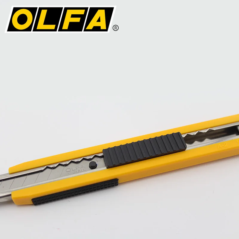 Нож OLFA стандартный 9 мм A-1 автоматическая фиксация слайдера сделано в Японии |