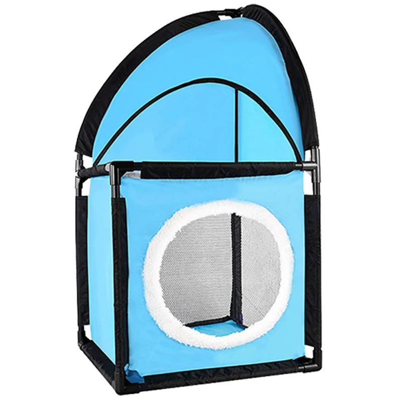 Портативный домик для кошки с двумя ярусами мебель плюшевым гамаком кровать