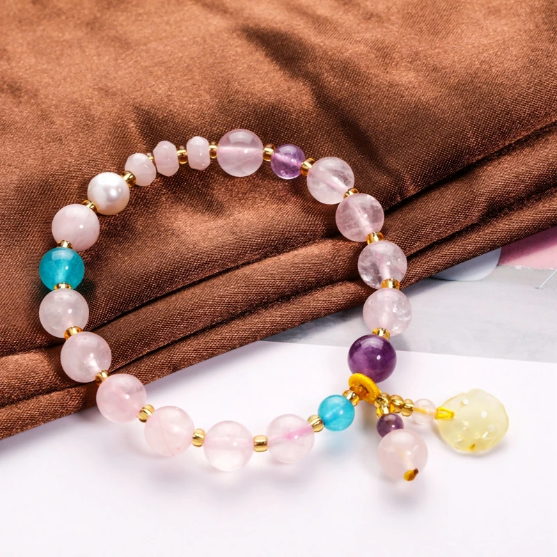 JinzeyiWholesale розовый порошок кварцевый кристалл натуральный камень эластичный