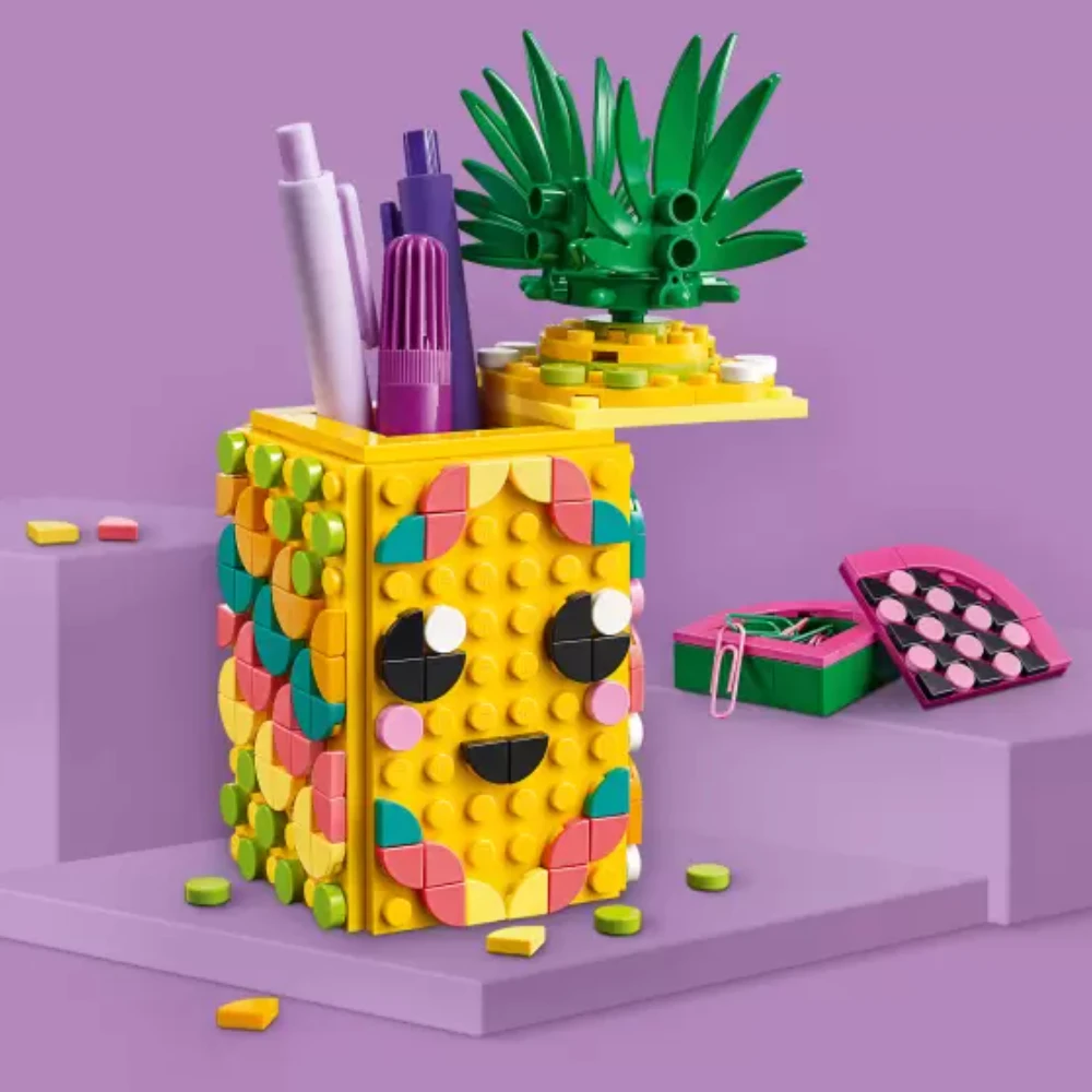 Конструктор Lego Dots (ДОТС) 41906 Ананас подставка под карандаши 6+ | Игрушки и хобби
