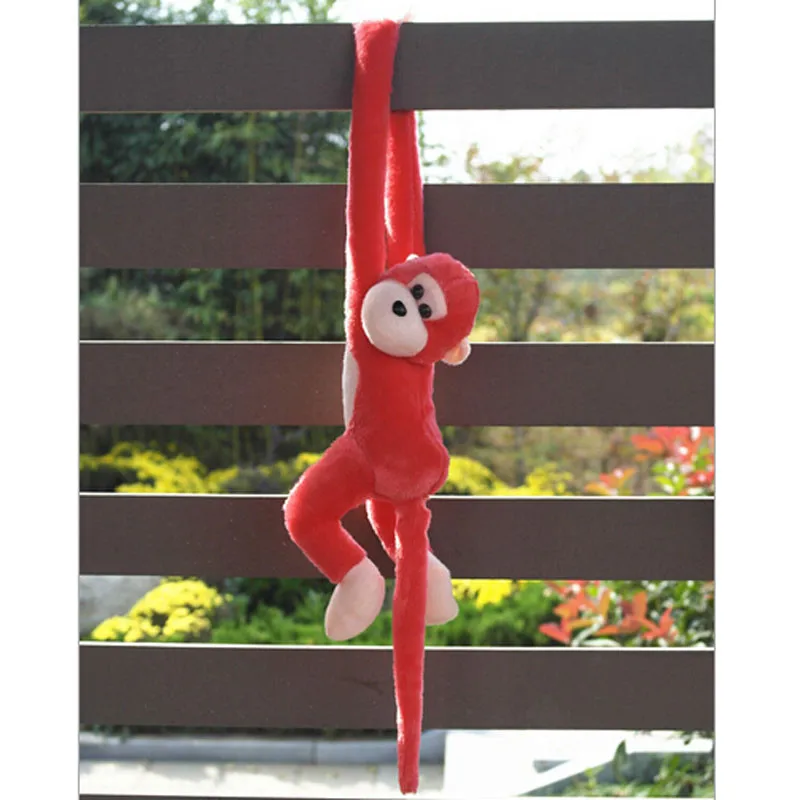 Милая плюшевая игрушка в виде обезьяны скрич кукольные гиббоны детский подарок