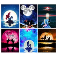 5d diy diamond painting kit disney cartoon mickey mouse full drill embroidery mosaic art picture of rhinestones home decor gift
