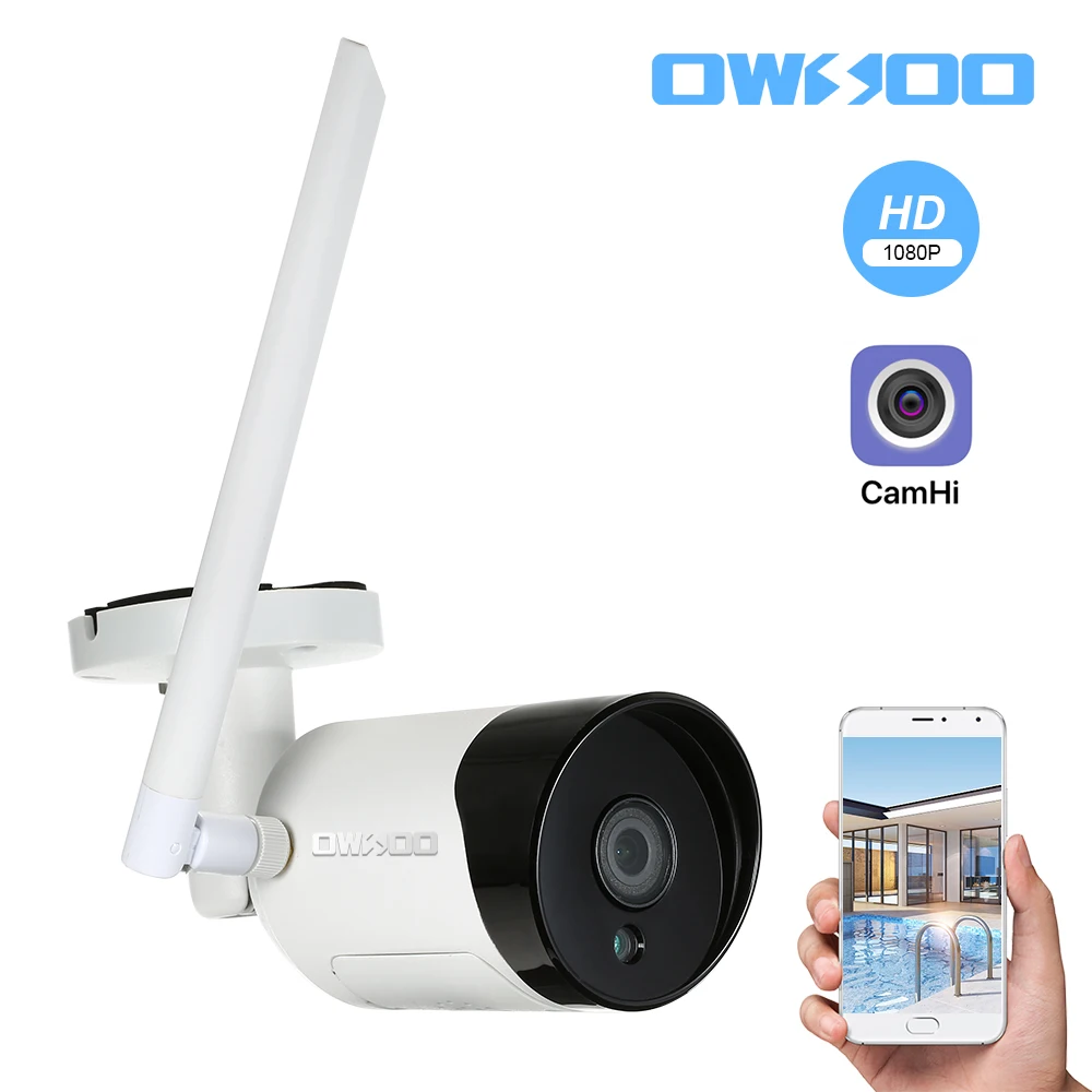 OWSOO 1080P камера беспроводной связи WiFi IP для домашнего наблюдения наружный монитор