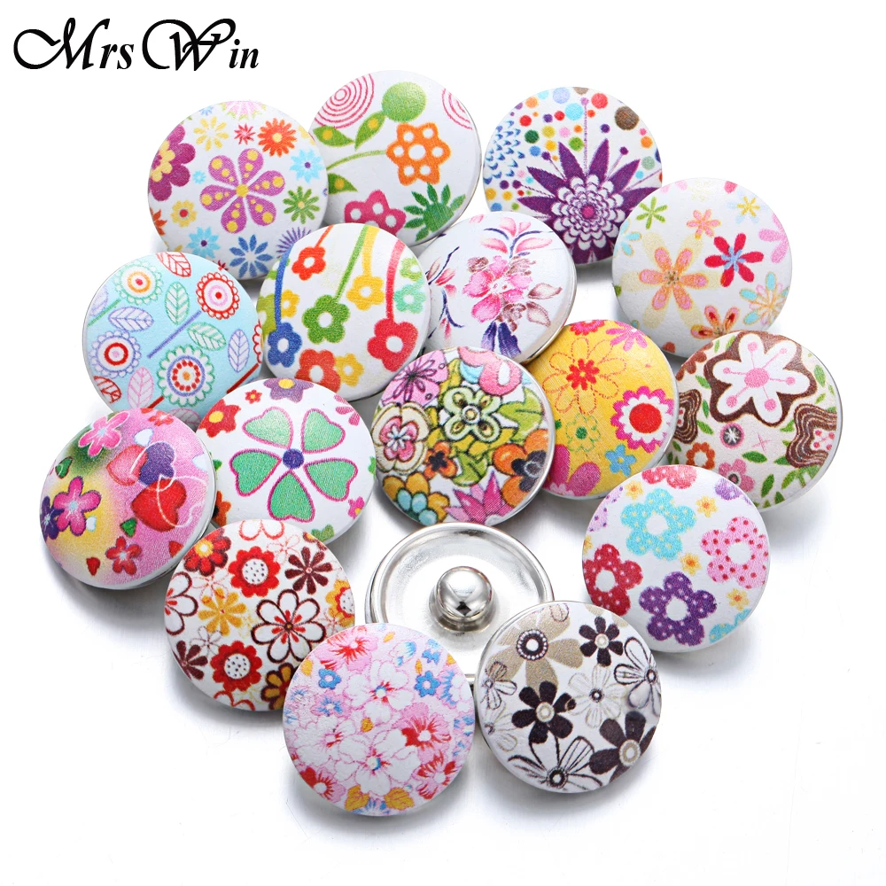 10 шт./лот новые пуговицы застежки ювелирные изделия Разноцветные цветы