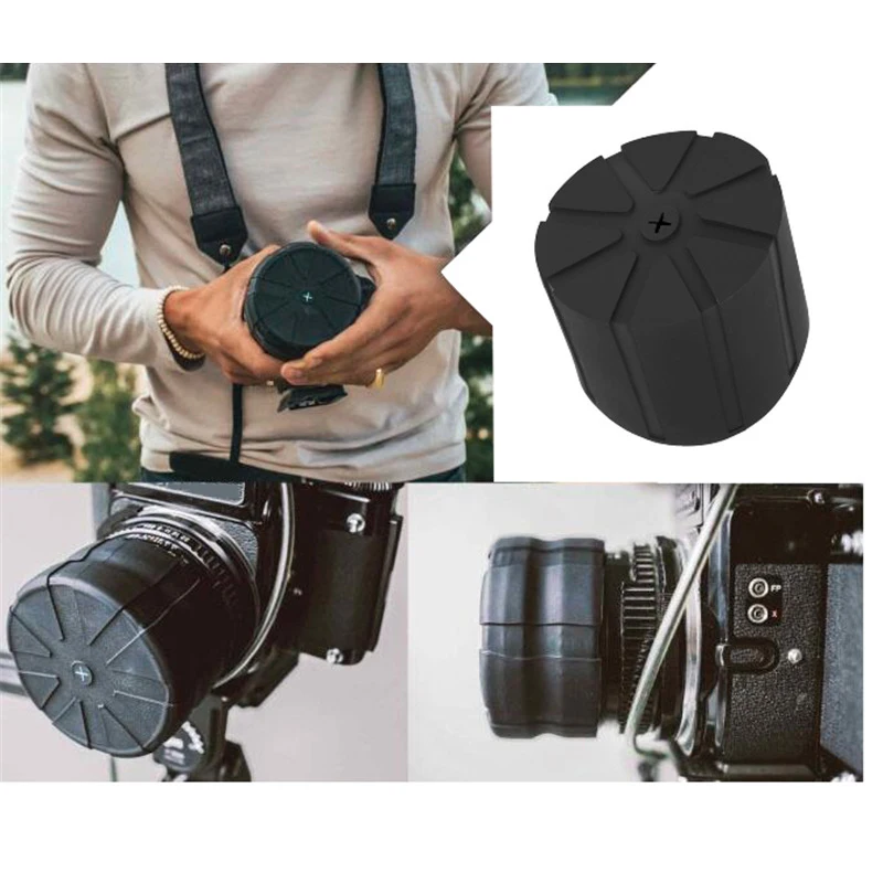 

Scratch Proof Waterproof Silicone Camera Lens Cap Universal Camera Lens Sleeve FKU66