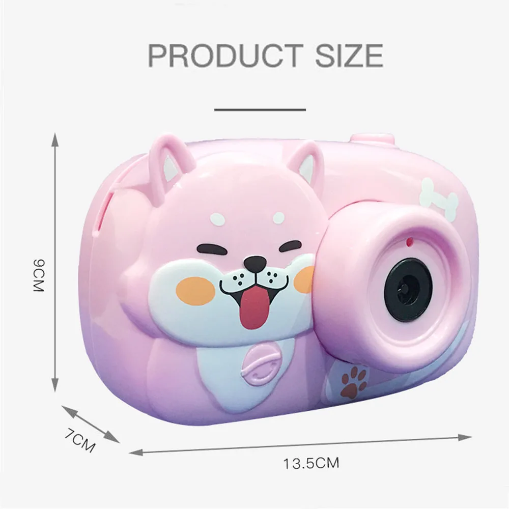 

Automatic Funny Cute Cartoon Dog Animal Soap Children Bubble Maker Camera Bath Wrap Machine Toys Bubble Gifts for Kids and Girls