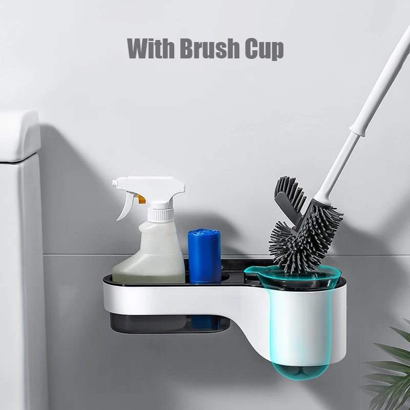 Держатель для туалетной щетки ONEUP настенная длинная ручка щетка чистки туалета