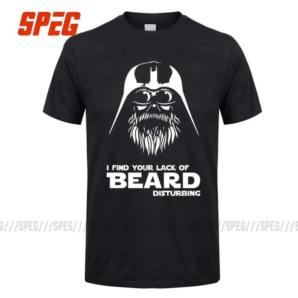 Футболки с надписью «Звездные войны» и надписью «I Find Your no of Beard» футболки с короткими рукавами из хлопка для подростков Стильная молодежная Винтажная Футболка
