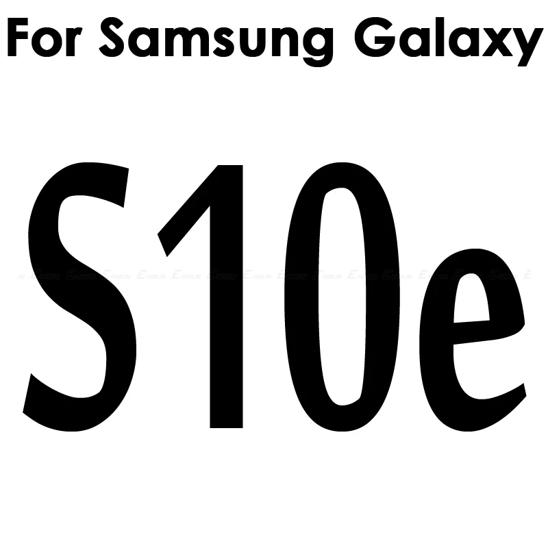 S10e Мягкая 3D Защитная пленка из углеродного волокна для samsung Galaxy Note 10, 9, 8, S10e, S10, 5G, S9, S8 Plus, защита заднего экрана без стекла - Цвет: S10e