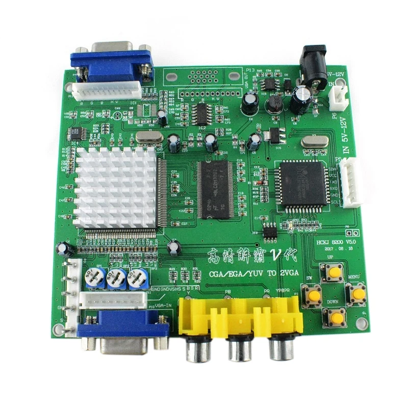 Адаптер GBS8220 5 го поколения RGBS VGA с двойным выходом CGA / EGA YUV|Адаптеры Type-C| |