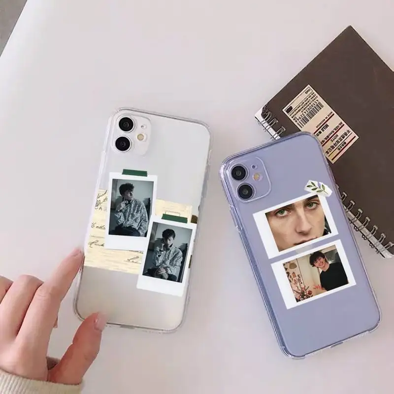 

call me by your name Phone Case Transparent for Clear iPhone 11 12 8 7 6 6S XS MAX Plus X 5S SE 2020 XR mini pro