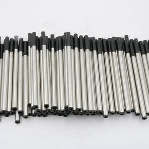 Оптовая продажа, 100 шт., черные стержни для заправки, канцелярские принадлежности для студентов офисные шт.